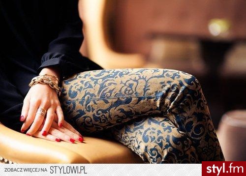 Jeansy Spodnie Moda