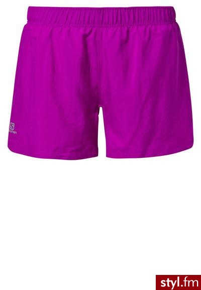 Salomon START Szorty lilia - Szorty Spodnie Moda