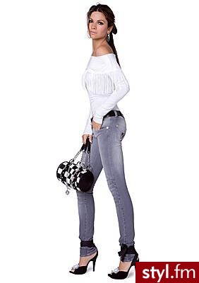 Jeansy Spodnie Moda