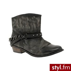 Carvela Sprint Flat Ankle Boot - Polyvore. Pobrano ze strony: http://www.polyvore.com/carvela_sprint_flat_ankle_boot/thing?id=12856444 - Pozostałe Buty Moda