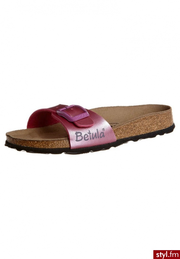 Betula LUCA Klapki pink - Klapki Buty Moda