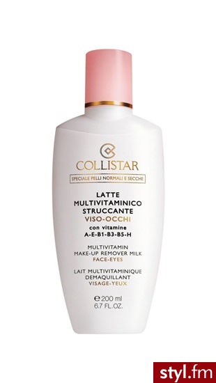 COLLISTAR Latte Multivitaminico Struccante wielowitaminowe mleczko do demakijażu twarzy i oczu 400 ml - Emu Buty Moda