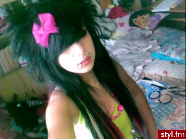 EMO Alternatywne Średnie Fryzury