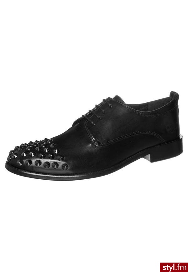 MELVIN & HAMILTON OKSFORDKI CZARNY Malcolm 2 - Pozostałe Buty Moda