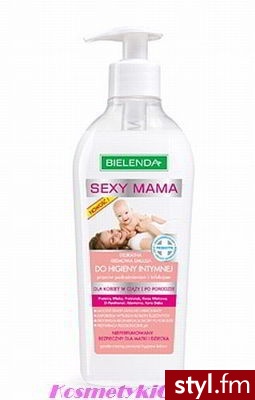 BIELENDA SEXY MAMA Delikatna kremowa emulsja do higieny intymnej 300 ml - Emu Buty Moda