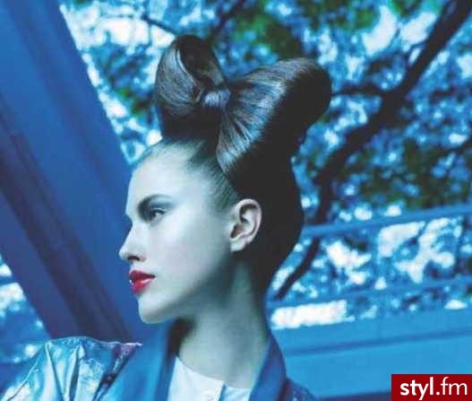 Blond Upięcie Proste Wieczorowe Długie Fryzury