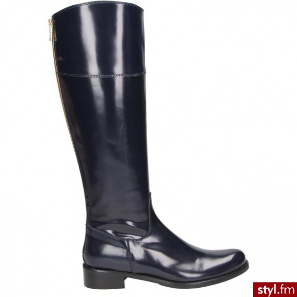 Venezia KOzAKI 5200 SM BLU - Kozaki Buty Moda