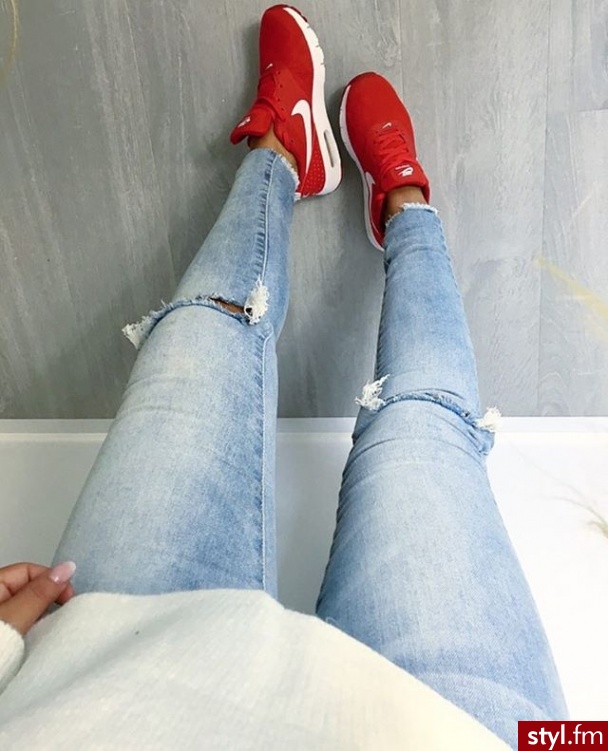 Jeansy Spodnie Moda