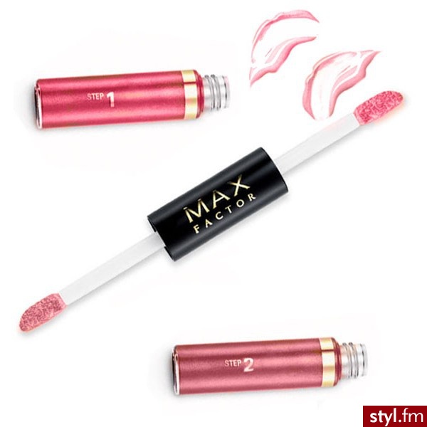 Max Factor Lipfinity Colour Gloss Błyszczyk Pomadka do ust 2x3 ml - Dzienne Makijaże