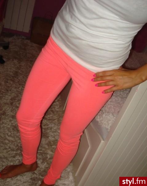 Leginsy Spodnie Moda