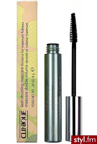 Clinique Lash Doubling Mascara Tusz dodający rzęsom objętości 8g - Dzienne Makijaże