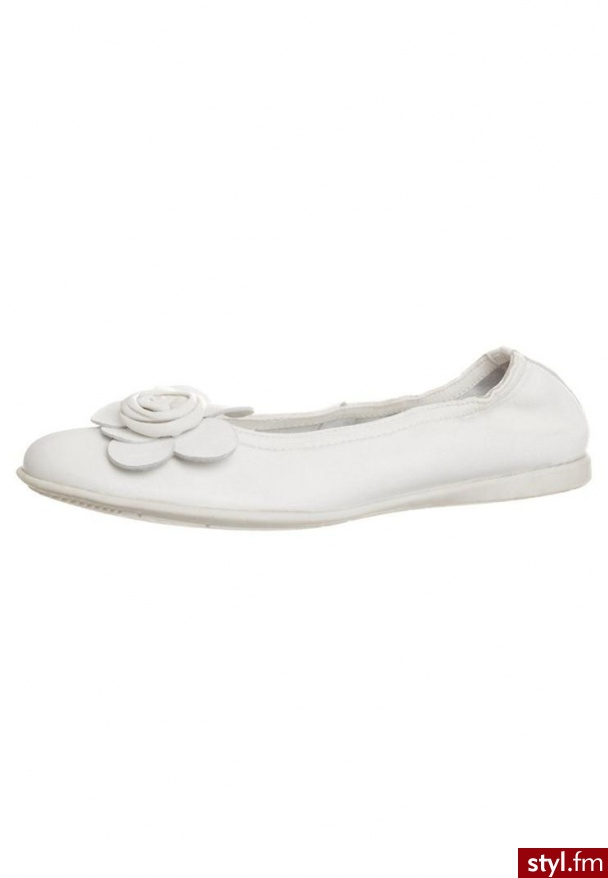 fullstop. Baleriny biały (B005350-A) - Balerinki Buty Moda