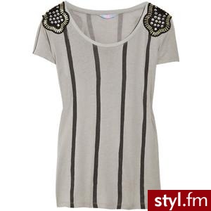 Sass & Bide Change Is Gonna Come cotton-blend T-shirt - Polyvore. Pobrano ze strony: http://www.polyvore.com/cgi/thing?id=24390262 - Pozostałe Ciuchy Moda