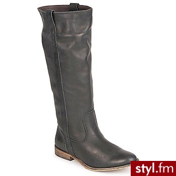 Buffalo BUTY VIVIANE Brown - Kozaki Buty Moda