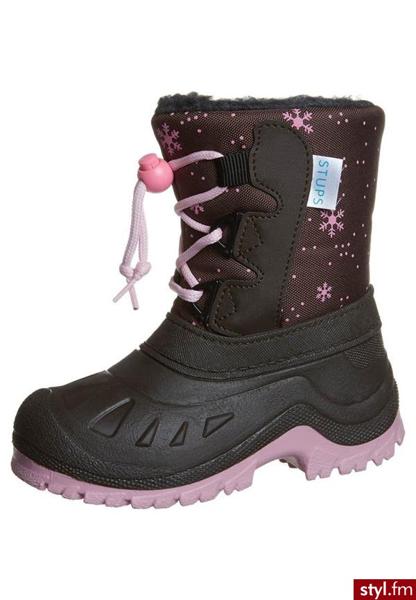 STUPS Śniegowce brązowy (C-409) - Pozostałe Buty Moda