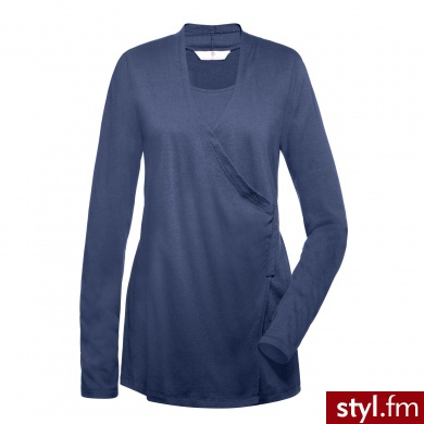 BELLYBUTTON Bluzka dla kobiet w ciąży KASUMI ink blue niebieski - Tuniki Ciuchy Moda