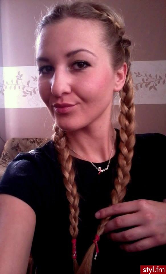 Blond Warkocze Proste Na co dzień Długie Fryzury