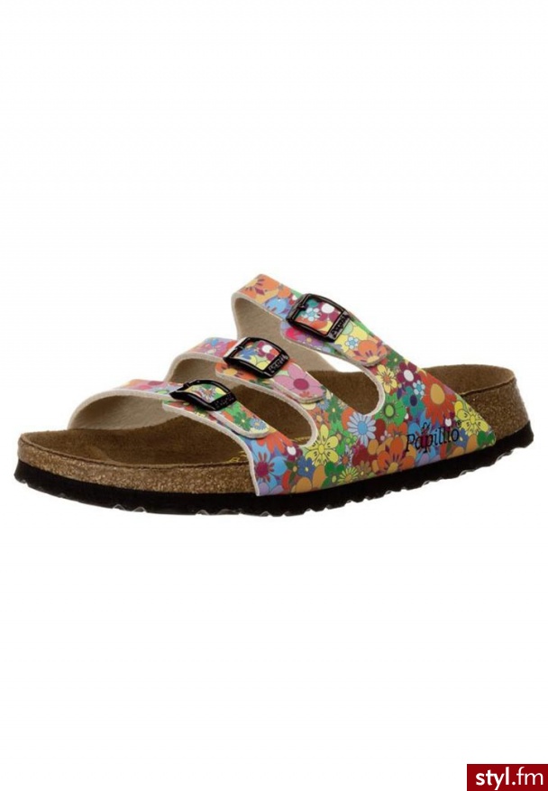 Papillio FLORIDA Klapki klasyczne czerwony - Klapki Buty Moda