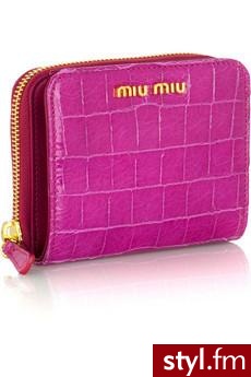 Portfel od Miu Miu xD - Pozostałe Dodatki Moda