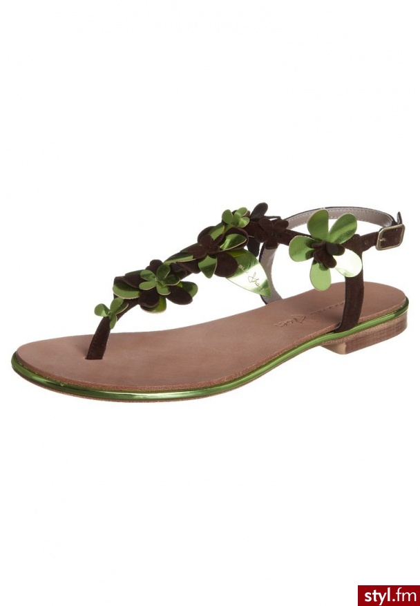 Tosca Blu AMBRE Japonki kolorowy - Klapki Buty Moda