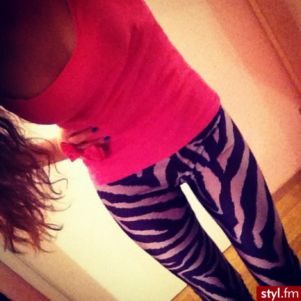 Leginsy Spodnie Moda