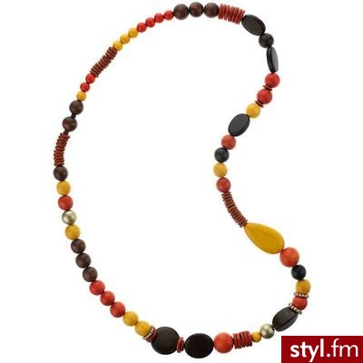 Mix wood rope necklace - Dorothy Perkins - Polyvore. Pobrano ze strony: http://www.polyvore.com/mix_wood_rope_necklace/thing?id=15901801 - Pozostałe Dodatki Moda