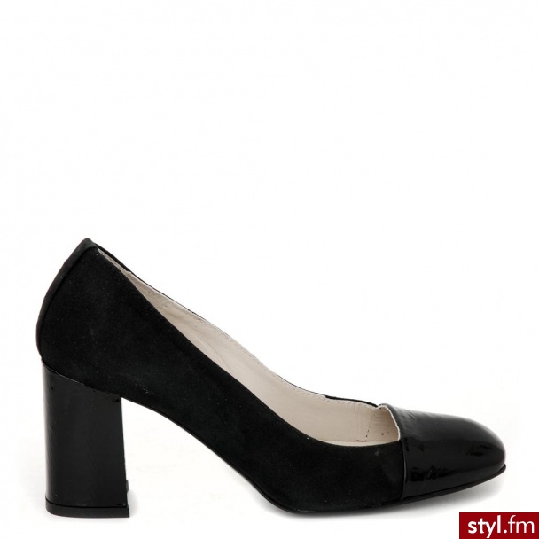 Venezia CZÓŁENKA S4 Z+V NERO - Czółenka Buty Moda