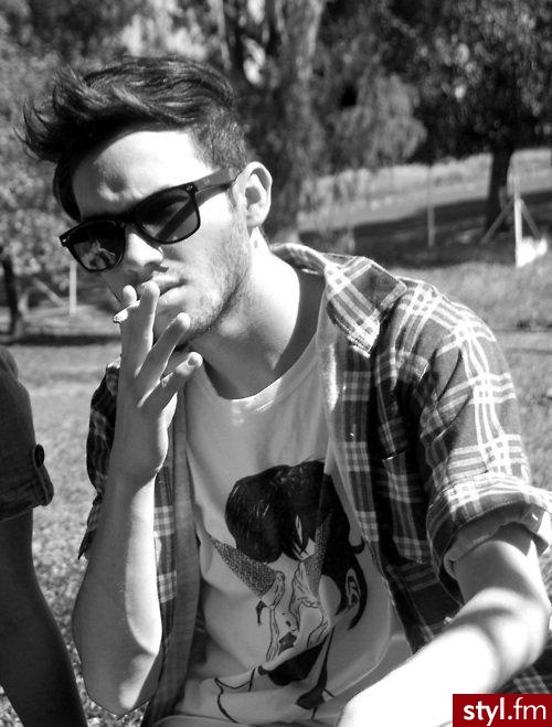 Punk Rock Alternatywne Krótkie Męskie Fryzury