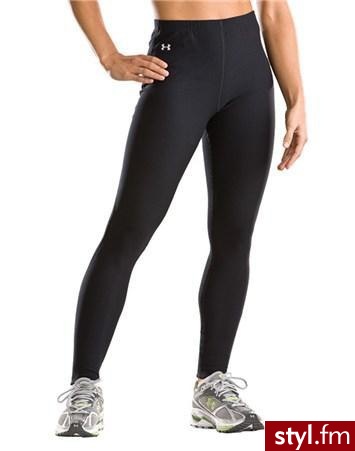 UNDER ARMOUR LEGGINSY COLDGEAR FROSTY COMPRESSION TIGHT - Leginsy Spodnie Moda