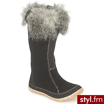 Sorel BUTY COZY CATE CzARNY - Kozaki Buty Moda