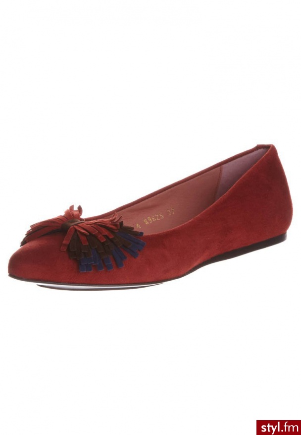 Gadea SAGA Baleriny czerwony - Balerinki Buty Moda