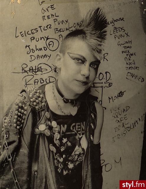 Punk Rock Alternatywne Średnie Fryzury