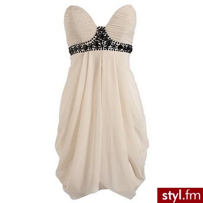 Lipsy Bandeau Grecian Drape Dress by glitzyangel on Sense of... - Polyvore. Pobrano ze strony: http://www.polyvore.com/lipsy_bandeau_grecian_drape_dress/thing?id=20542748 - Pozostałe Ciuchy Moda