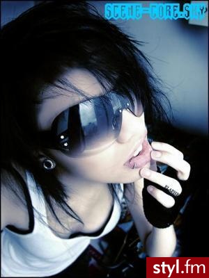 EMO Alternatywne Średnie Fryzury