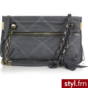 Amalia denim shoulder bag - Polyvore. Pobrano ze strony: http://www.polyvore.com/amalia_denim_shoulder_bag/thing?id=12974343 - Pozostałe Torebki Moda