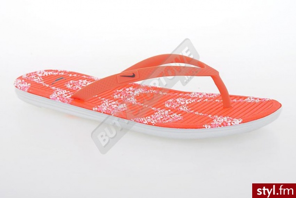 Nike Japonki Damskie WMNS Solarsoft Thong II Print - Klapki Buty Moda