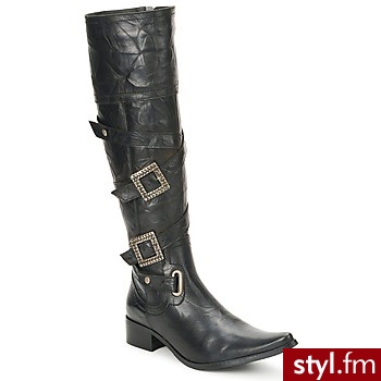 Betty London BUTY RITAC Black - Kozaki Buty Moda