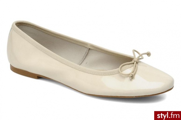 Georgia Rose Balerinki Fancine by (Beżowy) - Balerinki Buty Moda
