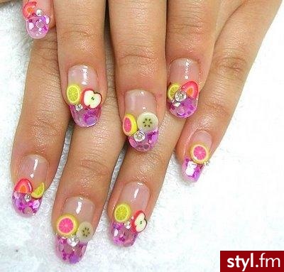 fruits-nails - Paznokcie