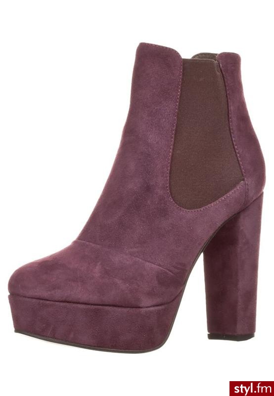 Zign Botki na obcasie lilia - Botki Buty Moda