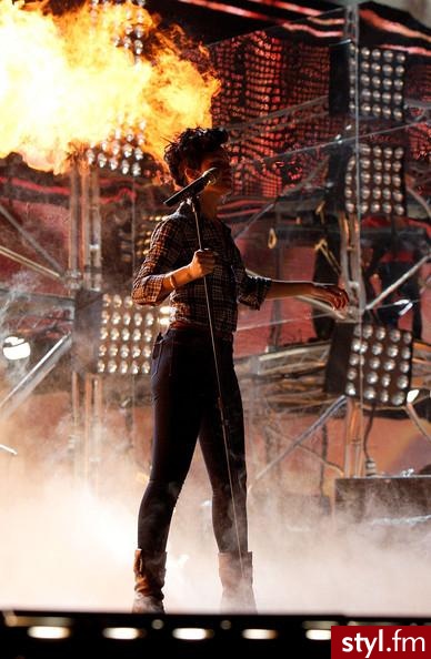 Rihanna in 2008 American Music Awards - Moda uliczna Inne Moda