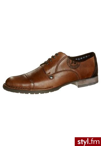 Josef Seibel SASCHA Oksfordki brązowy (21304) - Pozostałe Buty Moda