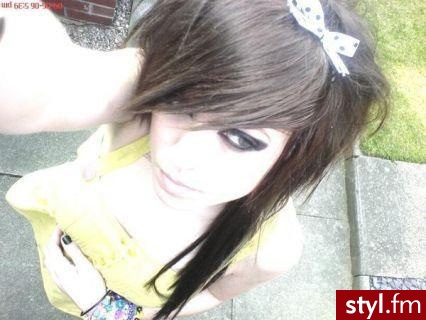 EMO Alternatywne Średnie Fryzury