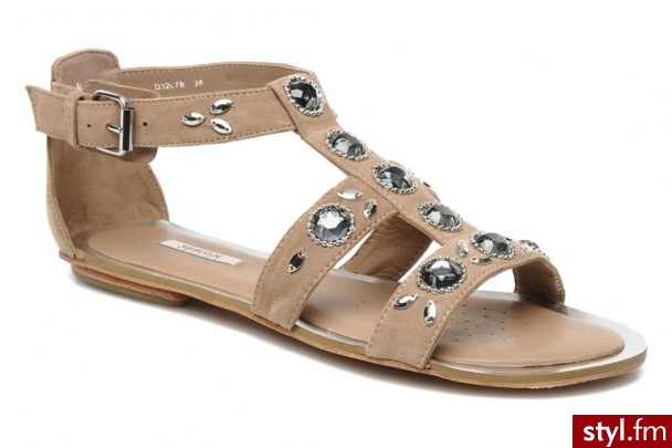 Geox Sandały D SWEETNESS B by (Różowy) - Sandały Buty Moda