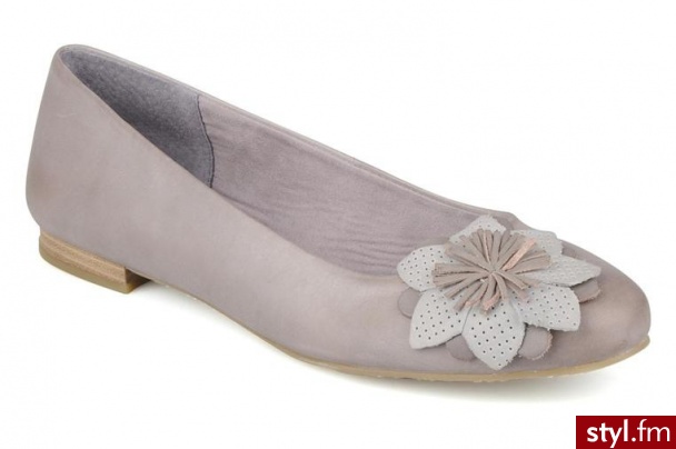 S.Oliver BALERINKI LOUNES BY (FIOLETOWY) (Fioletowy) - Balerinki Buty Moda