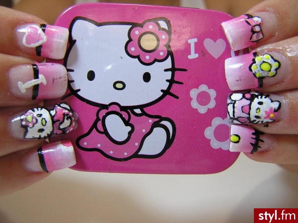 Hello Kitty - Paznokcie