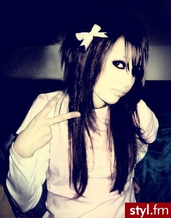 EMO Alternatywne Średnie Fryzury