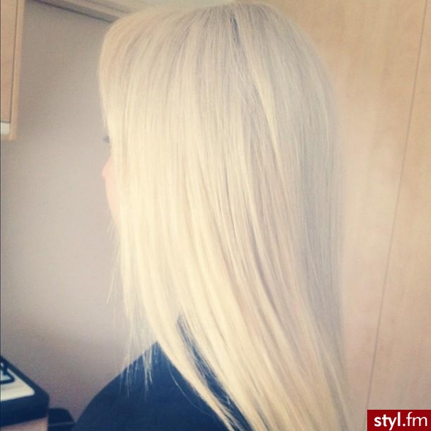 Blond Rozpuszczone Proste Na co dzień Długie Fryzury
