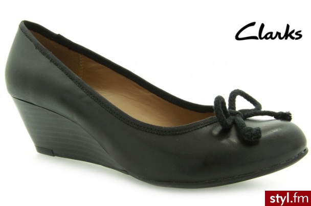 Clarks DUBLIN STREETS BLACK - Koturny Buty Moda