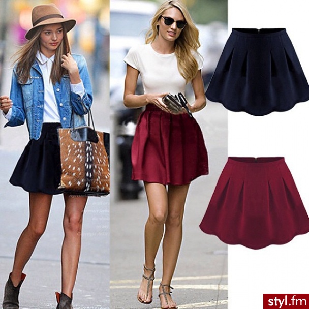 Krótkie Spódnice Moda